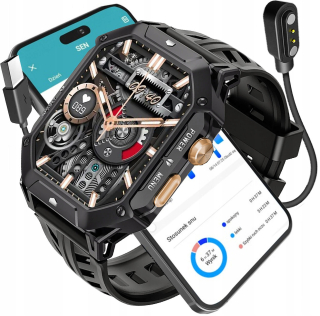 Pánske hodinky Rubicon SMARTWATCH MALE TALKS POLISH MENU F24